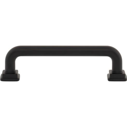 Atlas Kimberton Door Pull 3 3/4 Inch (c-c) - Matte Black, A6023-BL