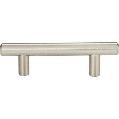 Atlas Linea Rail Door Pull 3 Inch (c-c) - Brushed Nickel, A822-BN