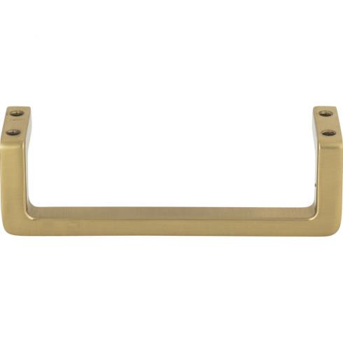 Atlas Logan Door Pull 3 3/4 Inch (c-c) - Warm Brass, A401-WB