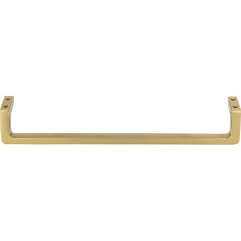 Atlas Logan Door Pull 7 9/16 Inch (c-c) - Warm Brass, A404-WB