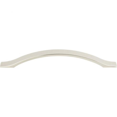 Atlas Low Arch Door Pull 6 5/16 Inch (c-c) - Polished Nickel, A830-PN