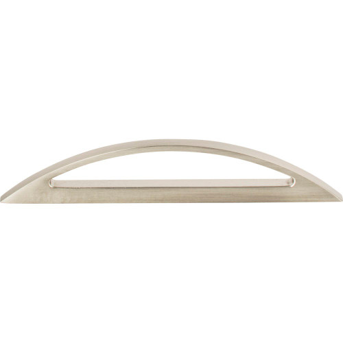 Atlas Moon Door Pull 3 3/4 Inch (c-c) - Brushed Nickel, A809-BN
