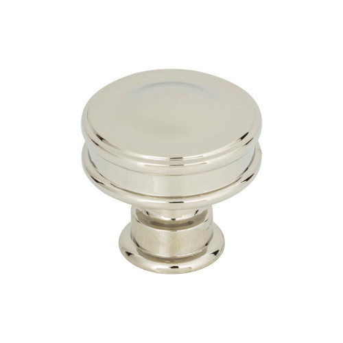 Atlas Oskar Door Knob 1 1/4 Inch - Polished Nickel, A100-PN