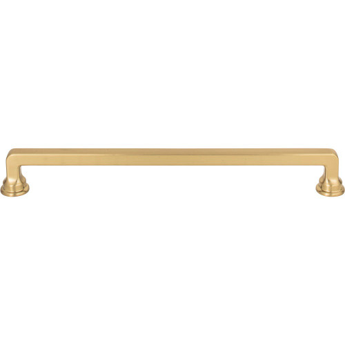 Atlas Oskar Door Pull 8 13/16 Inch (c-c) - Warm Brass, A106-WB