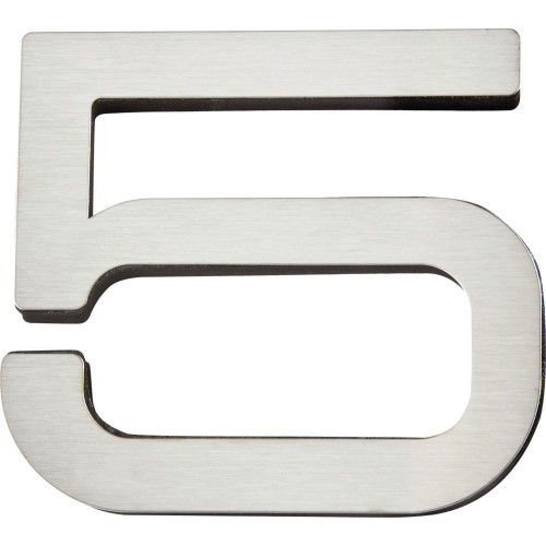 Atlas Paragon #5 House Number - Stainless Steel, PGN5-SS