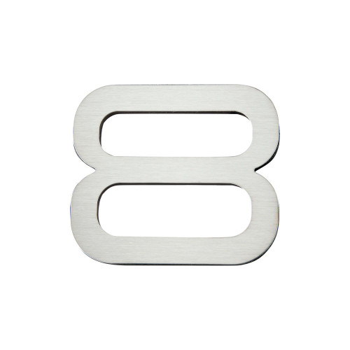 Atlas Paragon #8 House Number - Stainless Steel, PGN8-SS