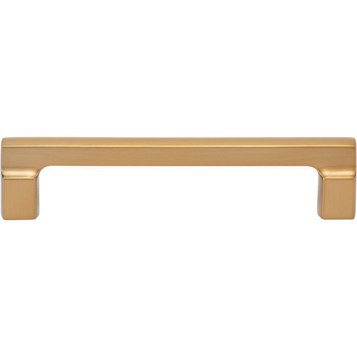 Atlas Reeves Door Pull 5 1/16" (c-c) - Warm Brass, A523-WB