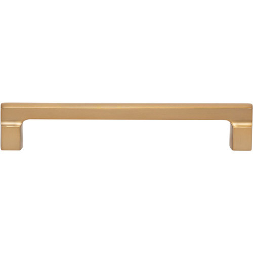 Atlas Reeves Door Pull 6 5/16" (c-c) - Warm Brass, A524-WB