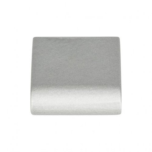 Atlas Round Rail Door Knob 1 1/8 Inch - Matte Chrome, A877-MC