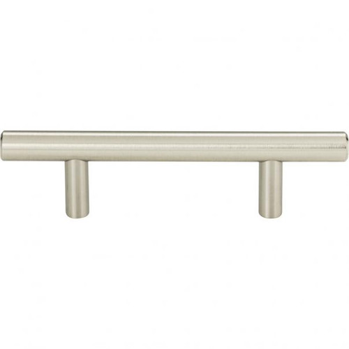 Atlas Skinny Linea Door Pull 3 Inch (c-c) - Brushed Nickel, A837-BS