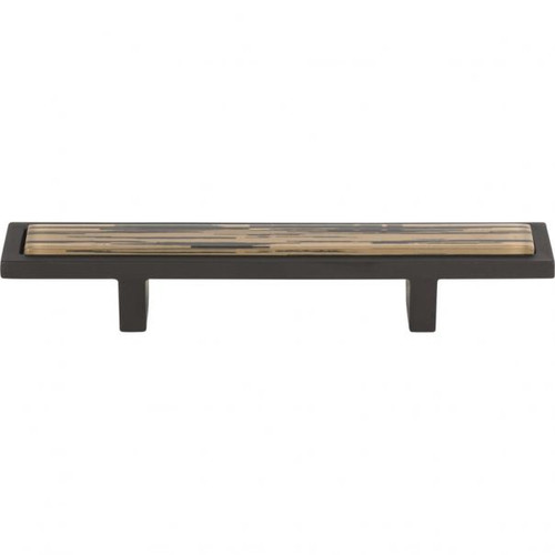 Atlas Spa Brown Tiger Door Pull 3 Inch (c-c) - Aged Bronze, 231-OW-O