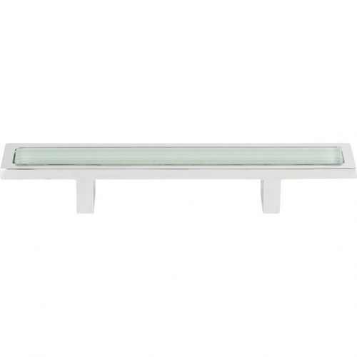 Atlas Spa Green Door Pull 3 Inch (c-c) - Polished Chrome, 231-GR-CH