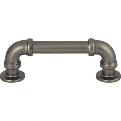 Atlas Steam Punk Door Pull 3 Inch (c-c) - Graphite, 367-GF