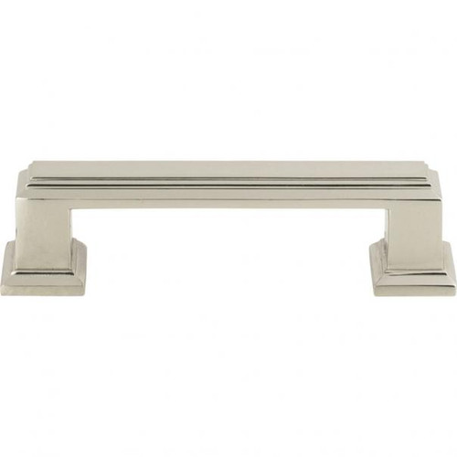 Atlas Sutton Place Door Pull 3 Inch (c-c) - Polished Nickel, 291-PN