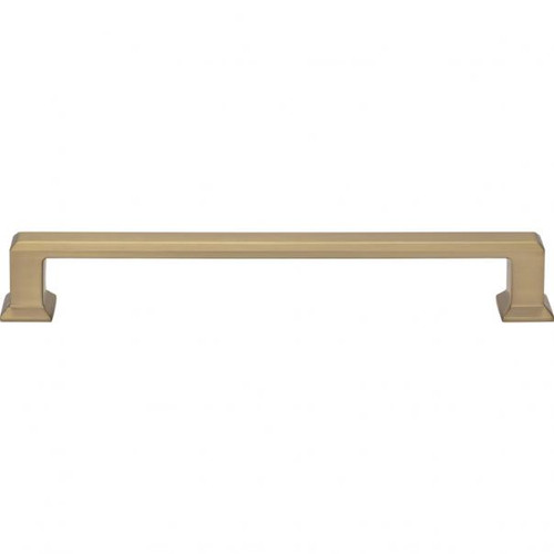 Atlas Sweetbriar Lane Door Pull 6 5/16 Inch (c-c) - Warm Brass, A665-WB