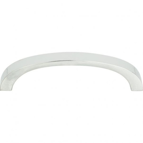 Atlas Tableau Curved Door Pull 3 Inch (c-c) - Polished Chrome, 399-CH