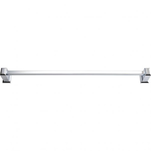 Atlas Sutton Place Bath Towel Bar 18 Inch Single (c-c) - Polished Chrome, SUTTB18-CH