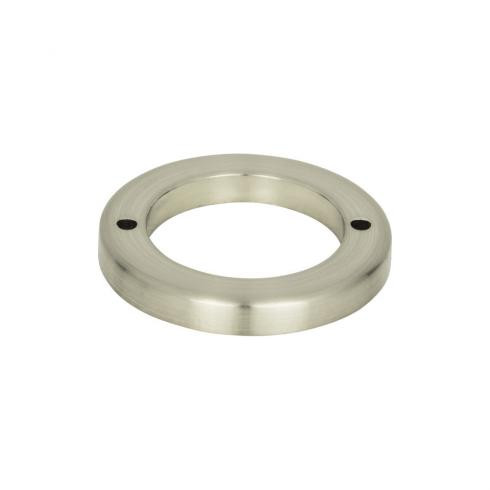 Atlas Tableau Round Door Pull Base 1 13/16 Inch (c-c) - Brushed Nickel, 389-BN