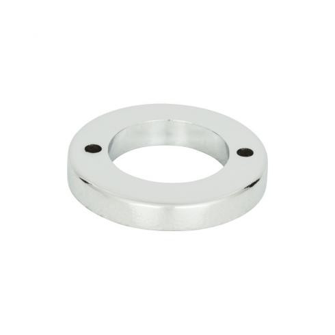 Atlas Tableau Round Door Pull Base 1 7/16 Inch (c-c) - Polished Chrome, 388-CH