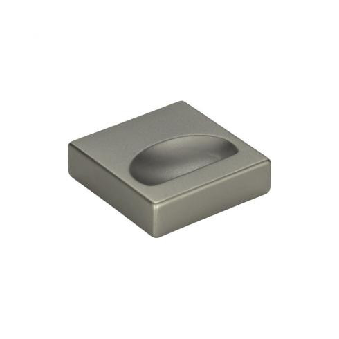 Atlas Thin Square Door Knob 1 1/4 Inch - Slate, A833-SL