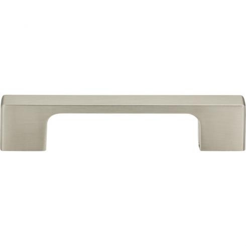 Atlas Thin Square Door Pull 3 3/4 Inch (c-c) - Brushed Nickel, A836-BN