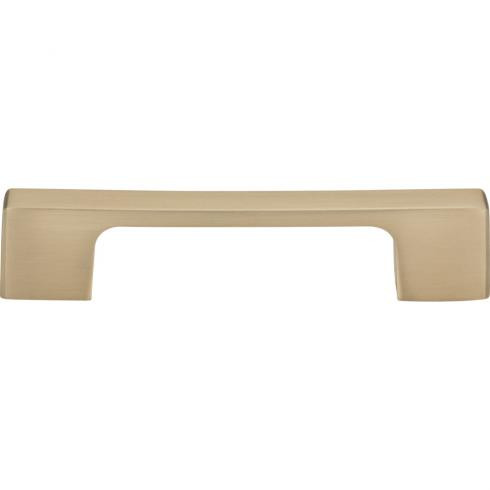 Atlas Thin Square Door Pull 3 3/4 Inch (c-c) - Champagne, A836-CM