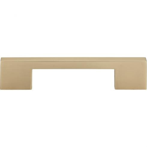 Atlas Thin Square Door Pull 5 1/16 Inch (c-c) - Champagne, A867-CM