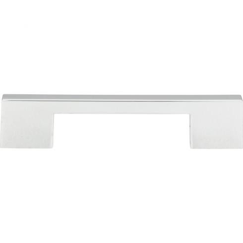 Atlas Thin Square Door Pull 5 1/16 Inch (c-c) - Polished Chrome, A867-CH