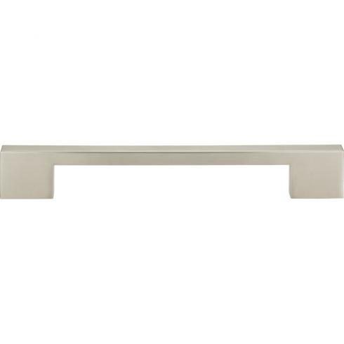 Atlas Thin Square Door Pull 7 9/16 Inch (c-c) - Brushed Nickel, A826-BN