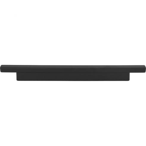 Atlas Tom Tom Door Pull 6 5/16 Inch (c-c), 7 9/16 Inch - Matte Black, 428-BL