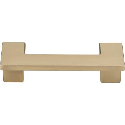 Atlas U Turn Door Pull 2 1/2 Inch (c-c) - Champagne, A846-CM