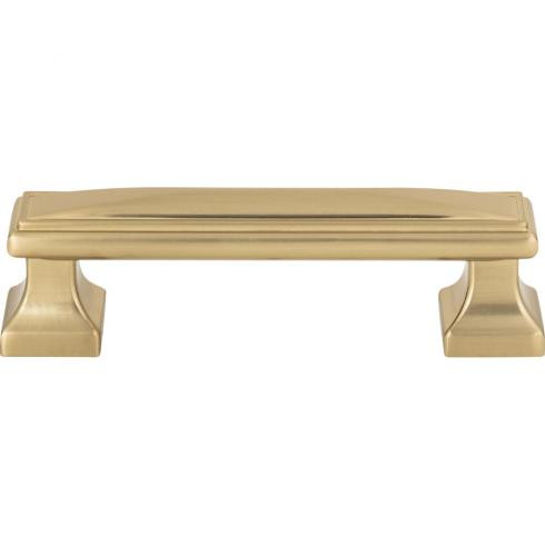 Atlas Wadsworth Door Pull 3 3/4 Inch (c-c) - Warm Brass, 372-WB