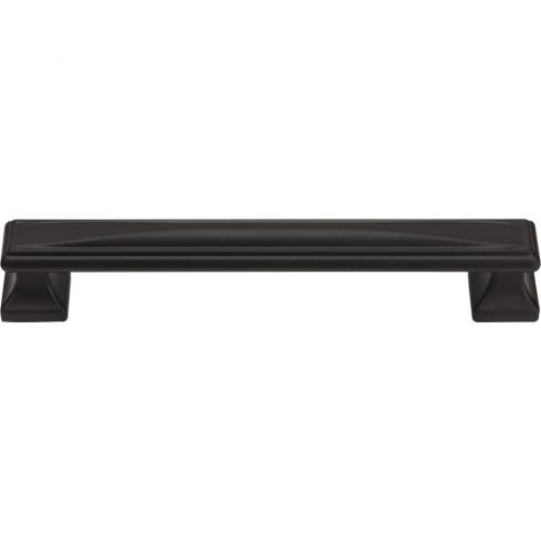 Atlas Wadsworth Door Pull 6 5/16 Inch (c-c) - Matte Black, 374-BL
