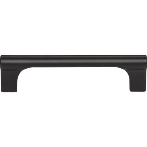 Atlas Whittier Door Pull 3 3/4 Inch (c-c) - Matte Black, A652-BL
