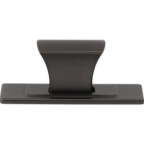 Atlas Zander Door Knob and Backplate 1 1/4 Inch - Slate, A6001-SL