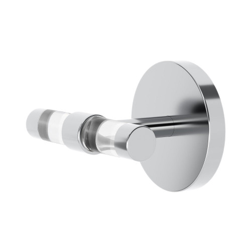 Swiss Madison Verre Acrylic Bathroom Robe Hook - Chrome - SM-ARH10CH Swiss Madison Verre Acrylic Bathroom Robe Hook - Chrome - SM-ARH10CH