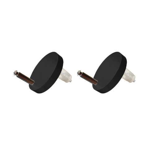Swiss Madison St Tropez Elongated Toilet Seat Hardware, Matte Black - SM-QQF06MB Swiss Madison St Tropez Elongated Toilet Seat Hardware, Matte Black - SM-QQF06MB