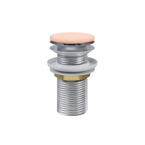 Swiss Madison Lisse Concrete Bathroom Sink Non-Overflow Pop Up Drain - Matte Blush - SM-SA6301MH Swiss Madison Lisse Concrete Bathroom Sink Non-Overflow Pop Up Drain - Matte Blush - SM-SA6301MH