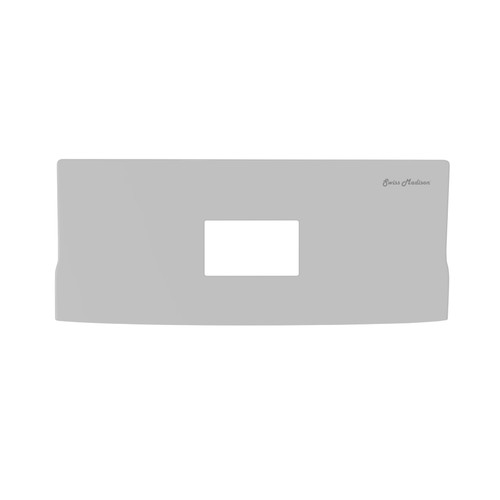 Swiss Madison Concorde Toilet Tank Lid Matte Grey - SM-TTL06MG Swiss Madison Concorde Toilet Tank Lid Matte Grey - SM-TTL06MG