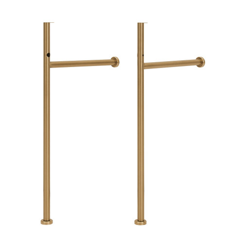 Swiss Madison Claire Metal Ends Legs - Brushed Gold - SM-CSP35