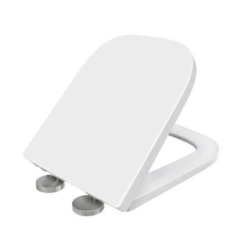 Swiss Madison Concorde Quick Release Toilet Seat - White - SM-QRS06