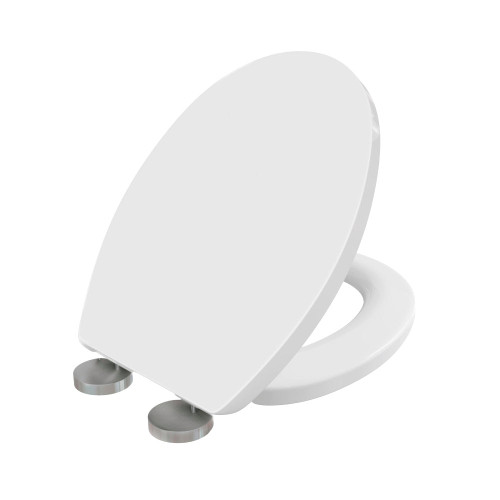 Swiss Madison Sublime II Round Toilet Seat - White (CL. SM-2T257, SM-1T271) - SM-QRS23
