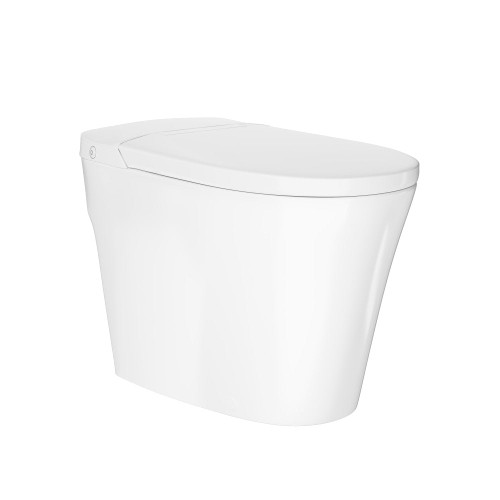 Swiss Madison Hugo H Power Flush Tankless Toilet 12" Rough-in 1.1 GPF Non-Electric ADA Toilet with Integrated Tank - Glossy White - SM-ST030 Swiss Madison Hugo H Power Flush Tankless Toilet 12" Rough-in 1.1 GPF Non-Electric ADA Toilet with Integrated Tank - Glossy White - SM-ST030