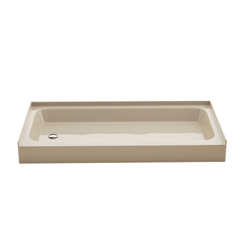 Swiss Madison Voltaire 60" x 30" Shower Pan Base with Left Drain - Glossy Bisque - SM-SB0525BQ
