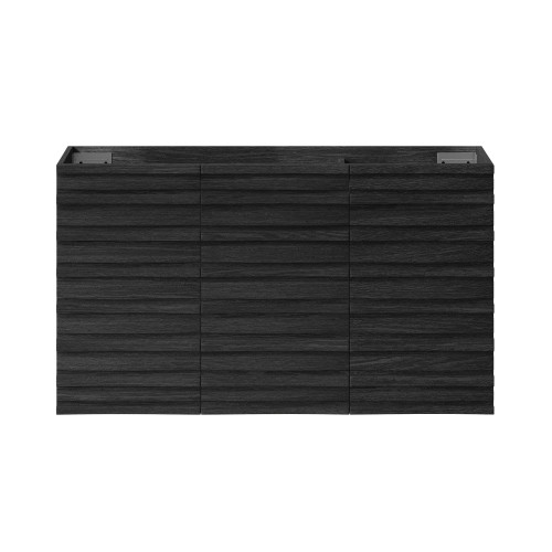 Swiss Madison Cascade 36" Wall-Mounted Bathroom Vanity Cabinet without Top - Black Oak - SM-BV8602AO-C