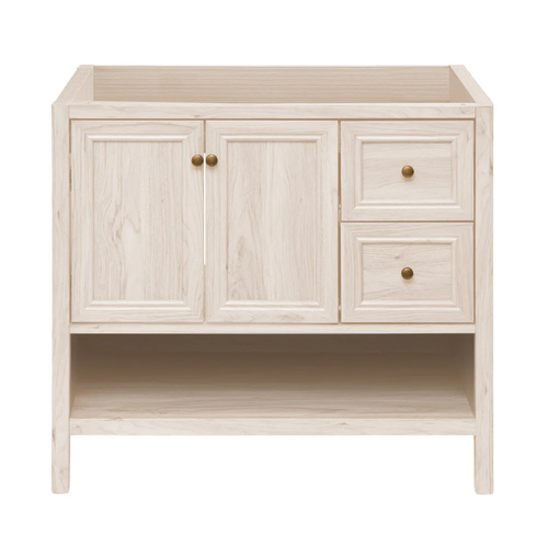 Swiss Madison Chateau 36" Freestanding Bathroom Vanity Cabinet without Top - White Oak - SM-BV0602WO-C