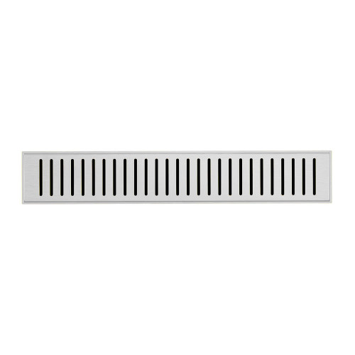 Swiss Madison Voltaire 18" Stainless Steel Linear Shower Drain - Chrome - SM-SY0501CH