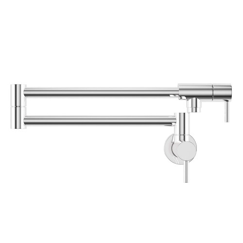 Swiss Madison  Ivy Retractable Wall-Mounted Pot Filler - Chrome - SM-KF0901CH