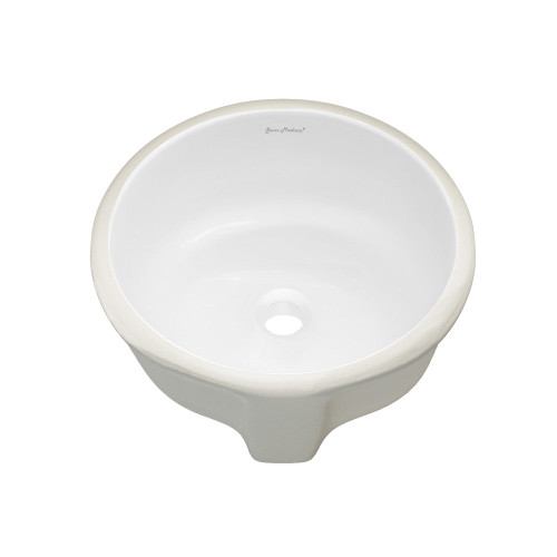 Swiss Madison  Monaco 16" Ceramic Undermount Bathroom Sink - Glossy White - SM-UM1002GW