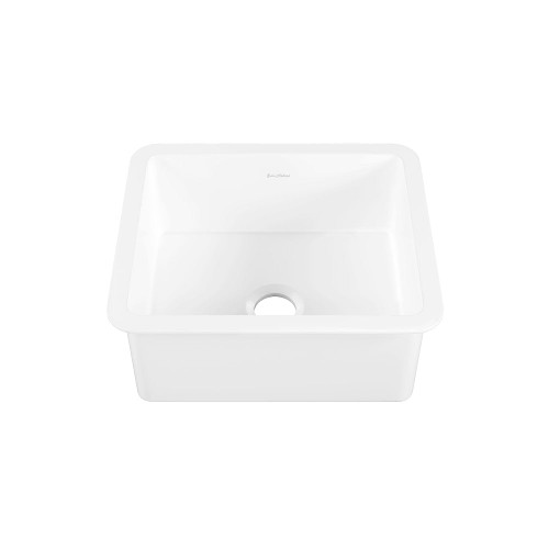 Swiss Madison Rochelle 24" x 18" ceramic single basin, drop-in/undermount kitchen sink - SM-KU8501GW
